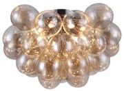 Maytoni MOD112CL-08G - Stropné svietidlo BALBO 8xG9/28W/230V zlatá/chróm