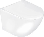 Novoterm Závesné WC NV-Delos WH so SoftClose sedadlom