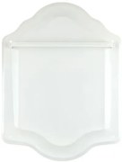 Biela nástenná polička na náčinie White blue - 34 * 53cm