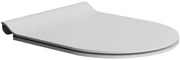 GSI GSI, WC sedátko, SLIM, Soft Close, biela mat/chróm, MS86CSN09