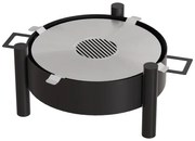 Záhradné ohnisko KRATKI Rotondo s grilovacím roštom