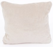 Obliečka na vankúšik mikroplyš Exclusive 40 × 40 cm - Laura prírodná