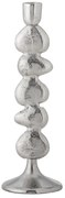 Bloomingville Kovový svietnik Metina Silver 28,5 cm