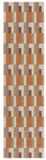 Behúň v oranžovo-prírodnej farbe 60x230 cm Riley Block Geo – Flair Rugs