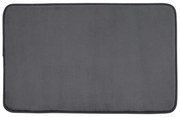 Tmavosivá kúpeľňová predložka z pamäťovej peny 50x80 cm – Catherine Lansfield