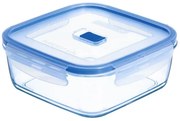 Luminarc Sklenená štvorcová dóza s viečkom Pure Box 1,2 l