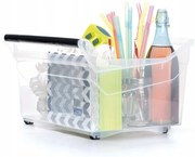 Prosperplast Úložný box, úzky s madlom, systémový NUK, 38x38x26 cm, 29 l