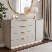 KOMODA MARION 2S KAŠMÍR LED 138 cm