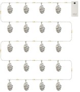 Svetelná reťaz počet žiaroviek 20 ks na baterky dĺžka 200 cm Molly Cone – Sirius