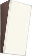 Redo 90021 - LED Vonkajšie nástenné svietidlo TOKYO LED/12W/230V 3000K IP54 hnedá