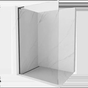 Mexen Kioto L sprchová stěna Walk-in 110 x 200 cm, transparentní, černá - 800-110-103-70-00