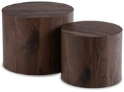 PROXIMA.store - Moderná zostava stolíkov LEILA FARBA: orech