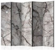 Artgeist Paraván - Grey Marble II [Room Dividers]