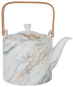 Biela porcelánová kanvica na čaj 800 ml Luxe – Premier Housewares