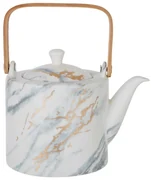 Biela porcelánová kanvica na čaj 800 ml Luxe – Premier Housewares