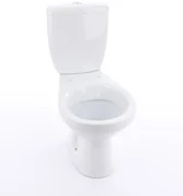 Cersanit MITO GREY, WC kombi 3/6 lit. so zadným odpadom + WC sedátko PP, TK002-005