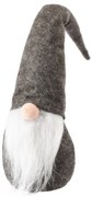 Vianočný škriatok WINTER GNOME 30 cm, sivý