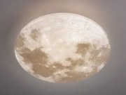 Stropné LED osvetlenie Moonika 37 cm, motív mesiac%