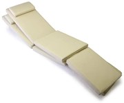 Garthen 9599 Sada 2ks polstrovania Garth na lehátko, béžové