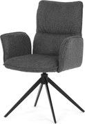 Jedálenská stolička sivá DCH-D1328 GREY2