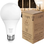 Toolight Toolight, LED žiarovka E27, 9W, 675lm, 3000K teplá, RSL023, OSW-20008
