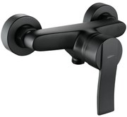 Kuchinox Madera, nástenná sprchová batéria, čierna matná, LAV-BQM_740D