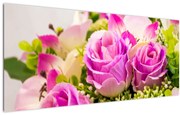 Obraz ruží (120x50 cm)