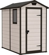 Záhradný domček Keter MANOR 4 x 6 béžový, s podlahou
