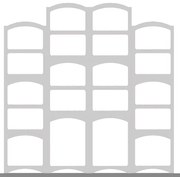 Zostava Bloc Cellier Grand bílá, kapacita fliaš: 222