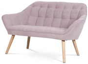 Dvojmiestna pohovka AK-322 PINK2, ružová