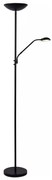 Lucide 19791/24/30 - LED Stojacia lampa ZENITH LED/20W/230V + LED/4W