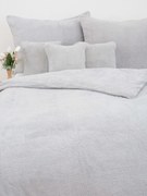 Beránkové prodloužené povlečení mikroplyš Exclusive – Teddy světle sivé