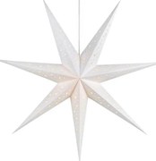 Markslöjd 703876 - Vianočná dekorácia SOLVALLA 1xE14/25W/230V pr. 75 cm biela