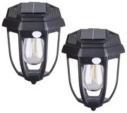 Vonkajšie solárne indukčné nástenné svietidlá Sunlight WW669-1W - 18W