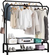 Vešiak na oblečenie v čiernej farbe LARY