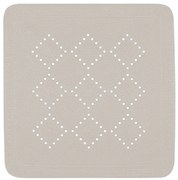 Spirella Protišmyková podložka do sprchy ALASKA, svetlohnedá, 55 x 55 cm