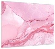 Obraz - Ružový mramor (70x50 cm)
