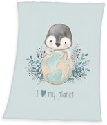 Herding Deka pre bábätká Tučniak 75x100 cm