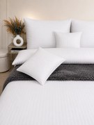 Posteľná obliečka Damašek Premium biela 200x220/2x 70x90 cm