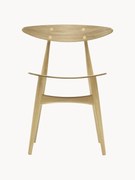 Drevená jedálenská stolička z dubového dreva CH33T