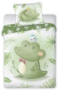 Detské bavlnené obliečky KROKO 100x135cm