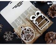 Ozdoby z dreva a plastu, Vianočné a Veľkonočné ozdoby, drevené doplnky PR0041-HEU