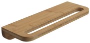 Gedy Gedy, HIMALAYA polica s držiakem uterákov 400x145mm, bambus, HY19