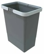 Elletipi Plastový kôš s rukoväťami 6 l, šedá , 6 l