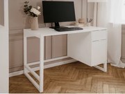 Písací stôl Sumatra, biely%