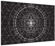 Obraz - Abstrakcia hodín (90x60 cm)