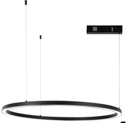 Immax NEO 07215L-LED Stmievateľný luster na lanku FINO 60W/230V 80cm čierna Tuya+DO