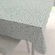 Biante Bavlnený obdĺžnikový obrus Sandra SA-627 Pastelovo zelená mozaika na bielom 50x100 cm