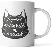 Sablio Hrnček Najväčší milovník mačiek - 200 ml - espresso