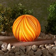 LED sklenená gulička Priemer 10 cm